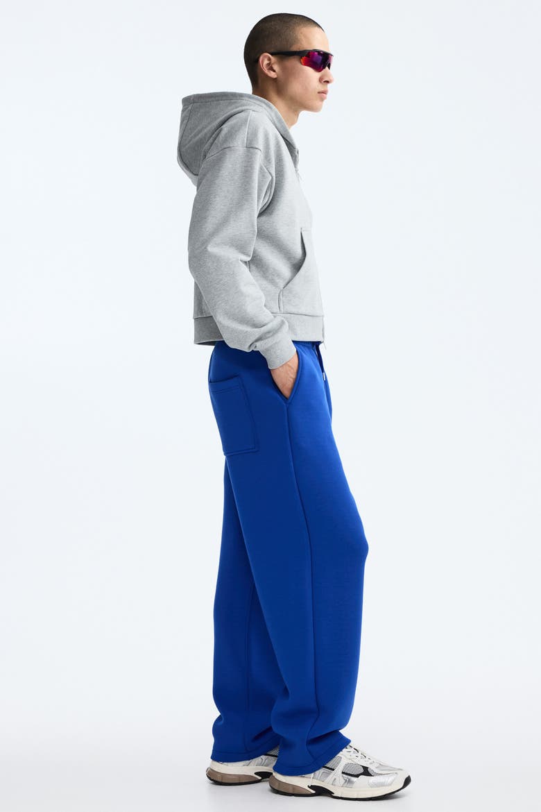 Relaxed Fit Scuba Knit Joggers, Alternate, color, Bright blue