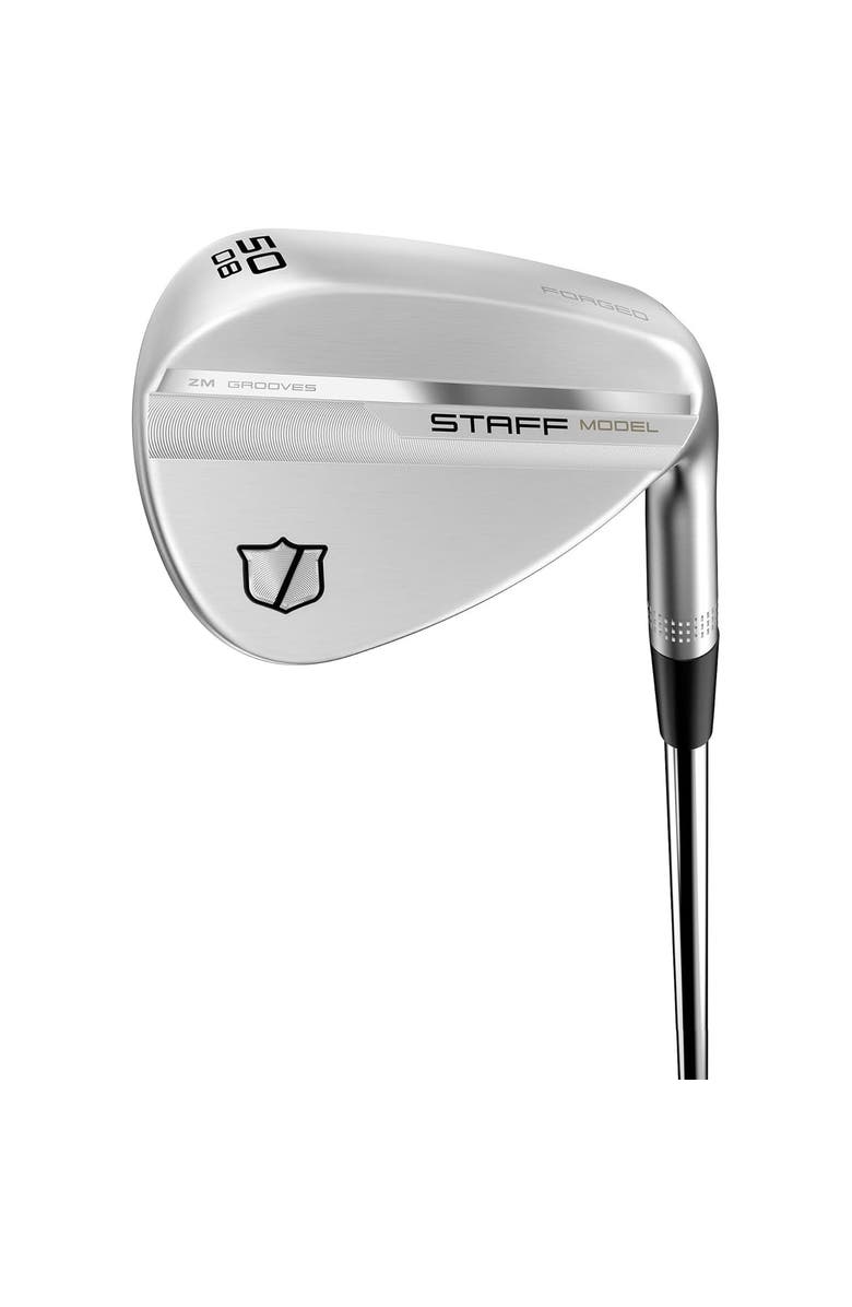 WILSON Staff Model ZM Right Hand Mens Wedge - 56 / 10, Main, color, Silver