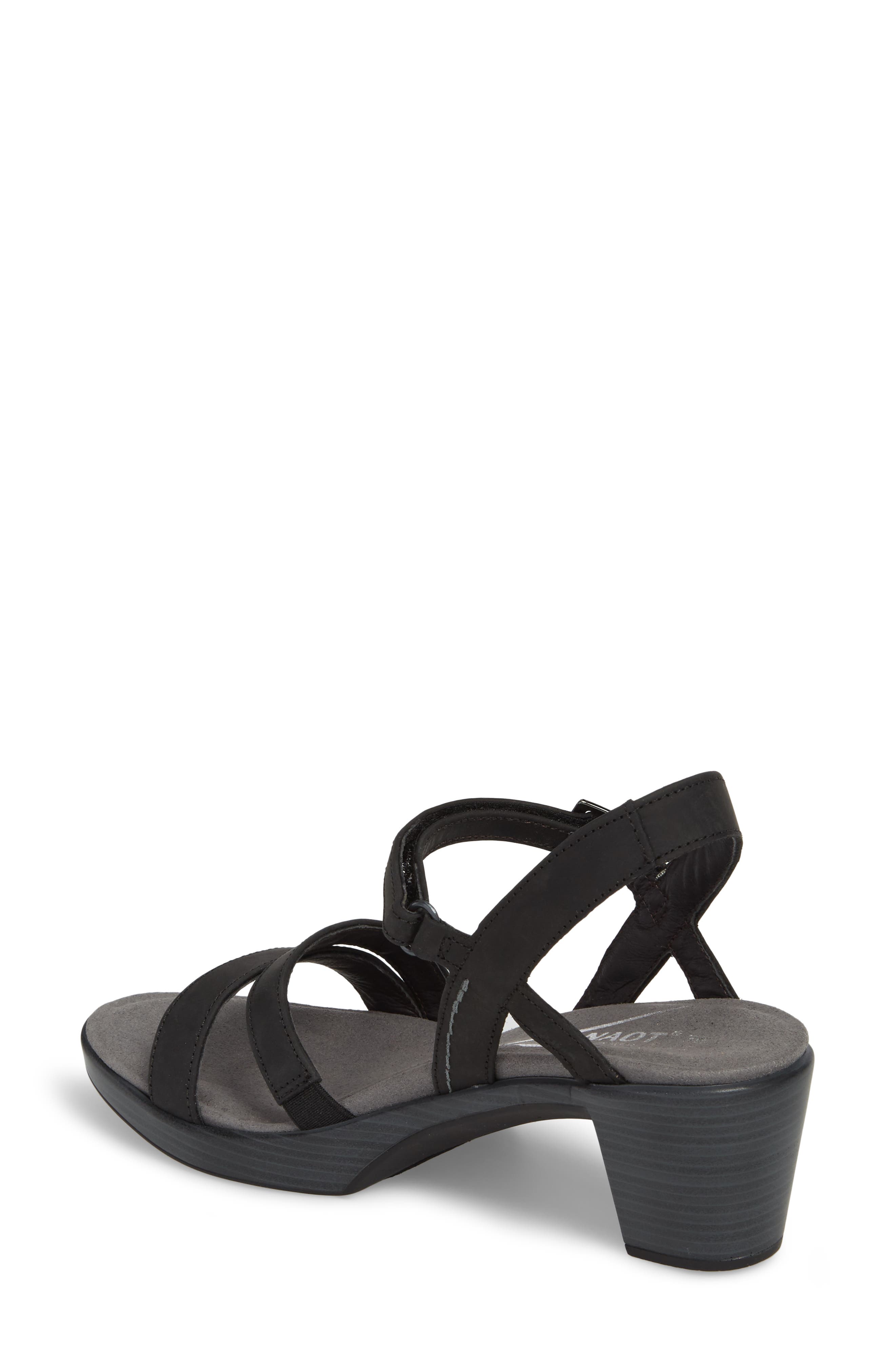 Bounty Sandal, Alternate, color, OILY COAL NUBUCK