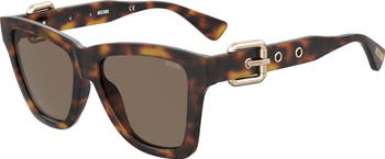 54mm Gradient Rectangular Sunglasses