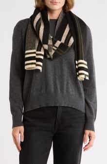 Cole Haan Plaid Cuff Scarf