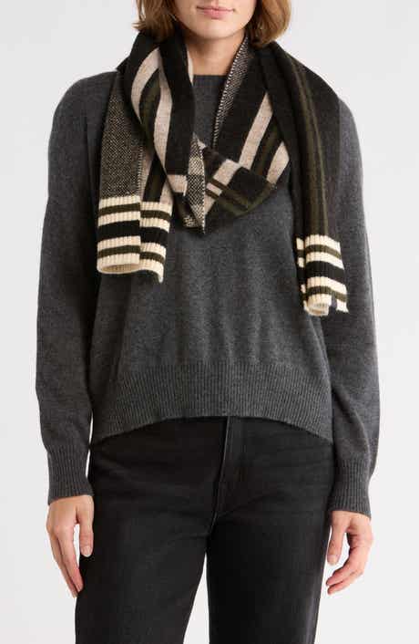 Cole Haan Plaid Cuff Scarf