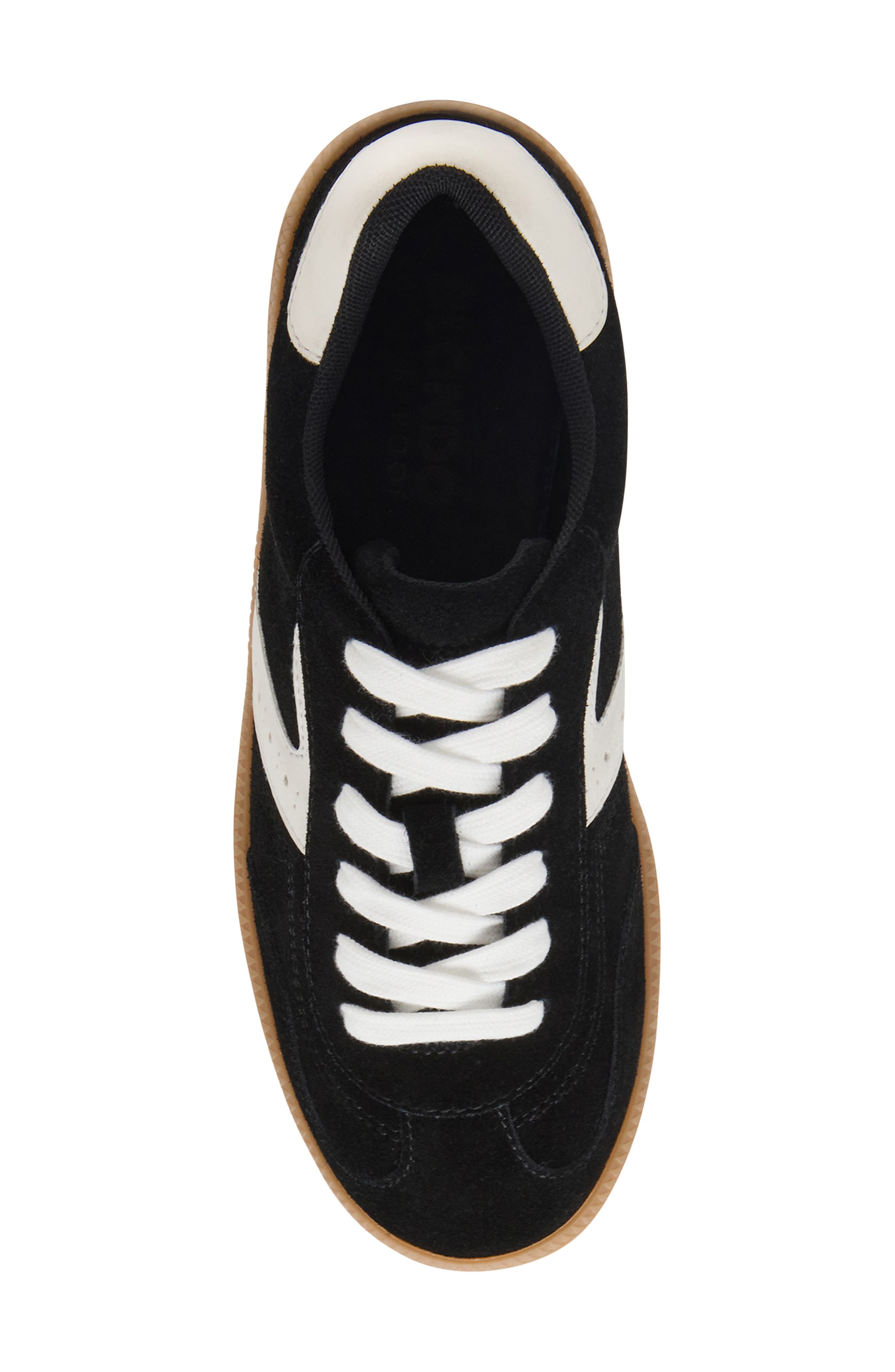 Blondo Rylie Waterproof Sneaker, Alternate, color, Black Suede