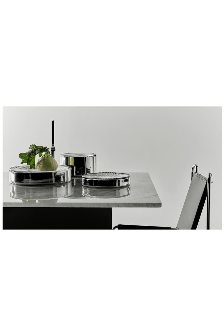 Array High Dish, Alternate, color, SILVER