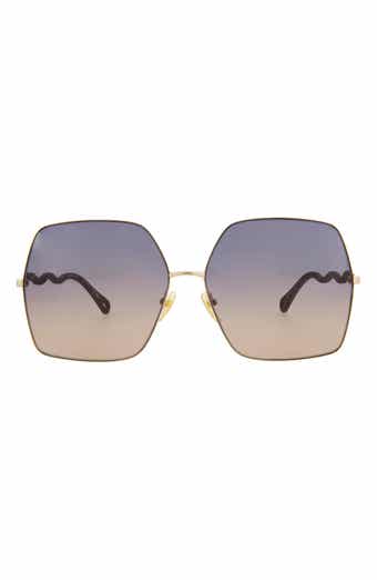 64mm Oversize Sunglasses