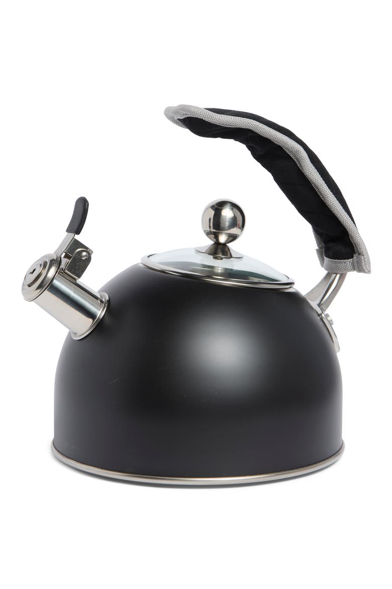 Viking 2.6-Quart Tea Kettle, Main, color, BLACK