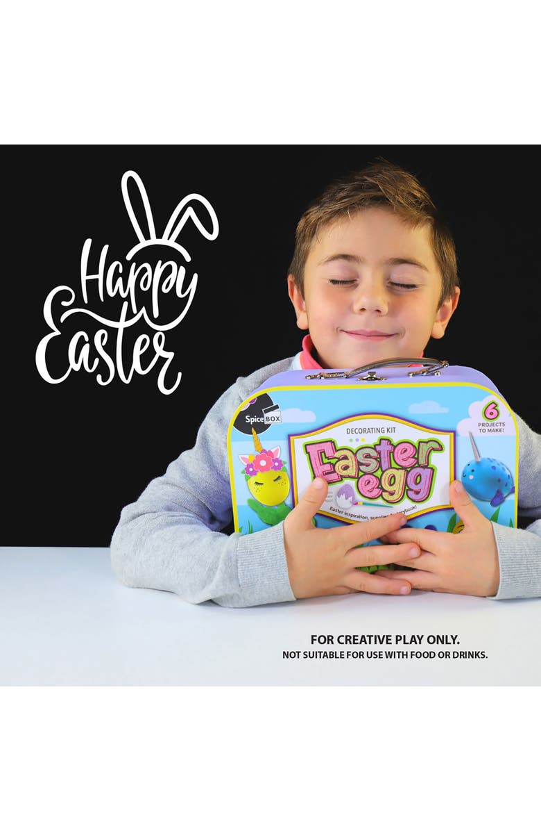 Suitcase Easter Egg Art Kit Hop Into Easter With Artistic Delights, Alternate, color, Multicolored