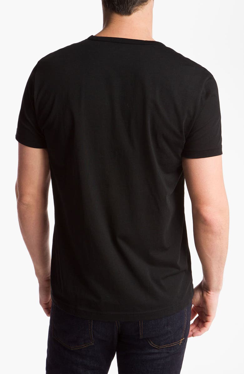 Lacoste Short Sleeve Henley T-Shirt, Alternate, color, 