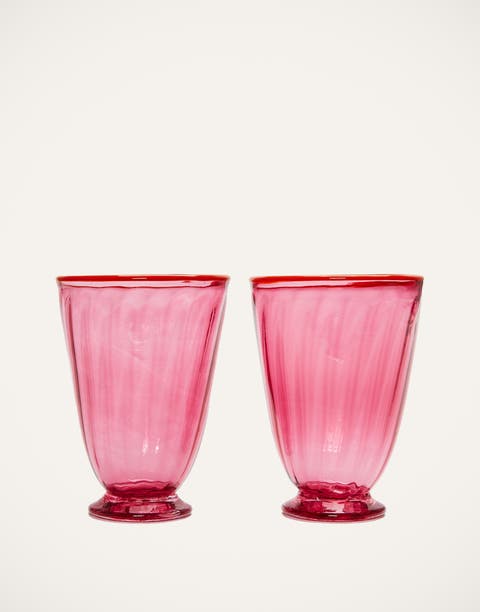Rainbow Glasses Set Of 2