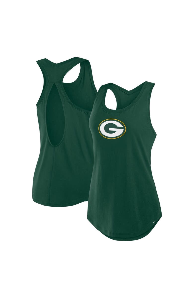 FANATICS Women's Fanatics Green Green Bay Packers Iron Fan Tank Top, Main, color, 