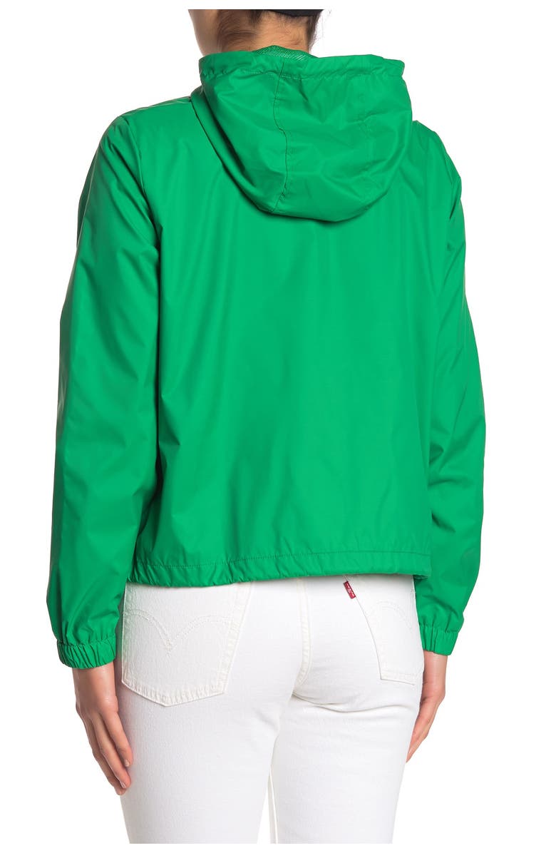 Levi's<sup>®</sup> Hooded Zip Front Windbreaker Jacket, Alternate, color, 