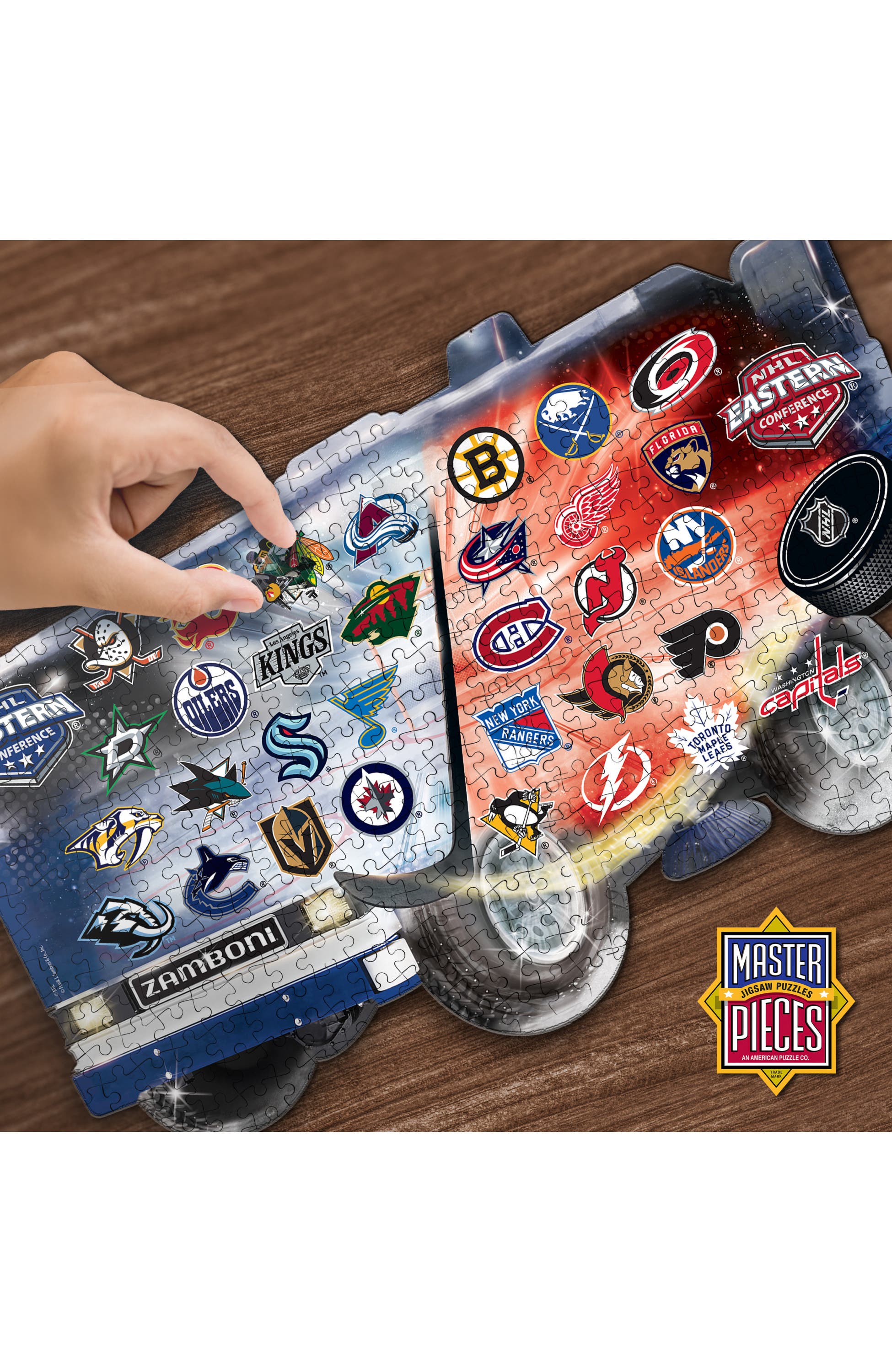 NHL Zamboni 500 Piece Shaped Puzzle | Nordstrom