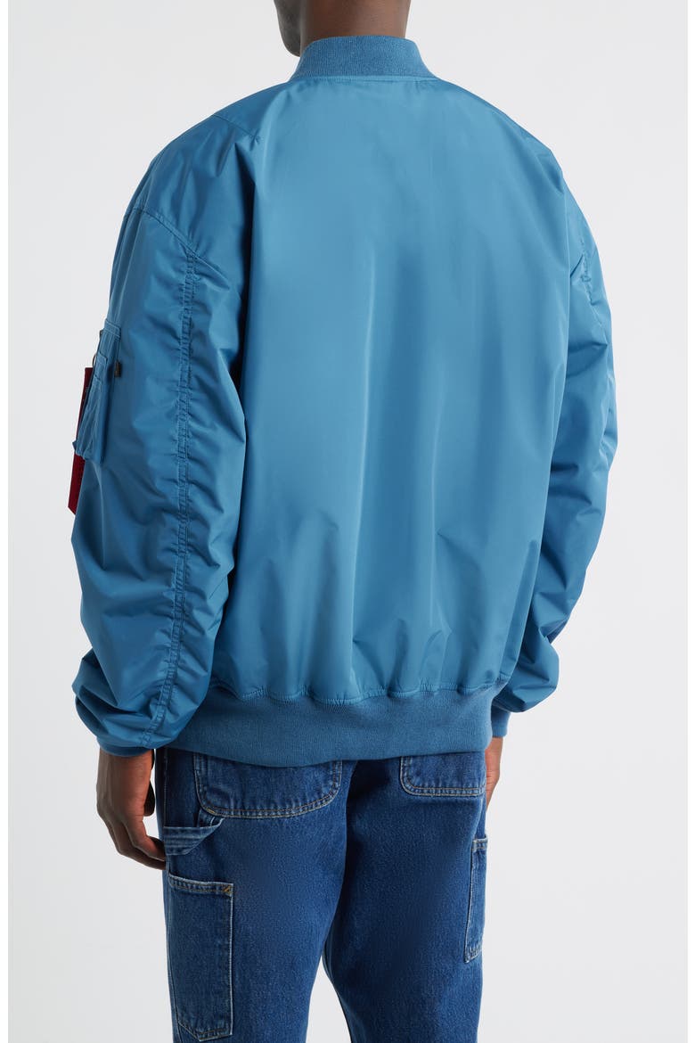 L-2B Oversize Flight Jacket, Alternate, color, DENIM BLUE