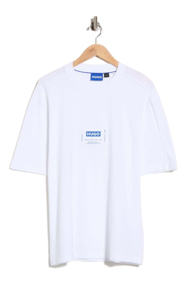 Nromo Cotton Graphic T-Shirt, Main, color, WHITE