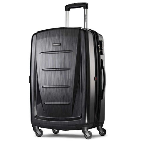 Winfield 2 Hardside Expandable 24" Medium Checked Spinner Luggage