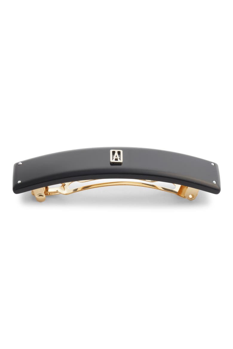 Logo Barrette, Main, color, BLACK