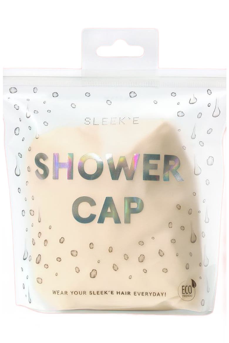 Thinking Cap Shower Cap, Alternate, color, Sand