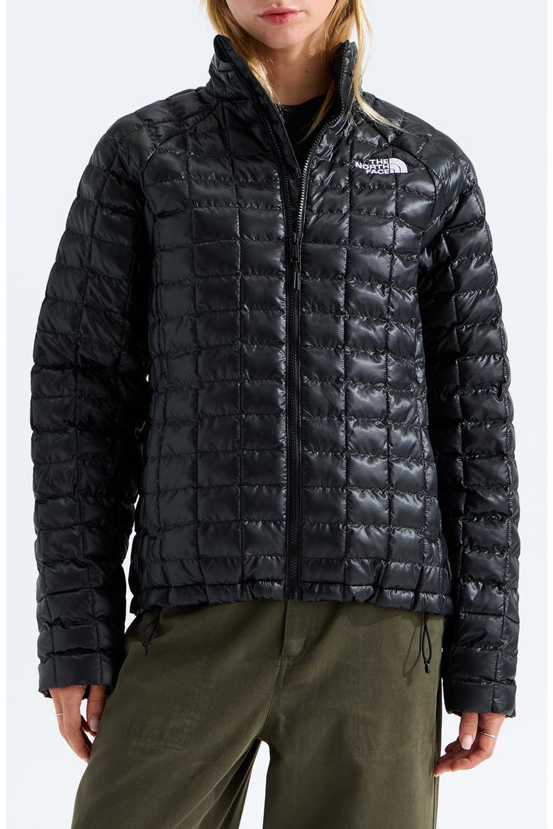 Thermoball Quilted Jacket, Main, color, TNF BLACK/ TNF BLACK