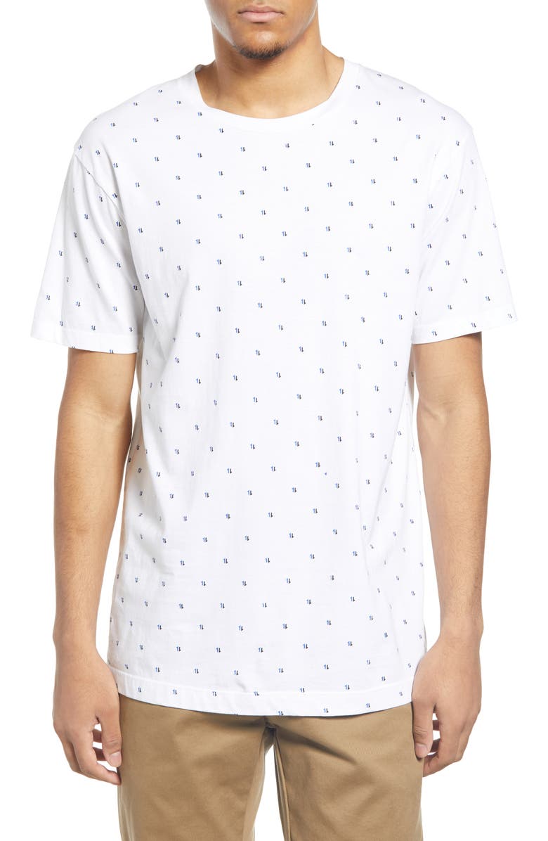 Scotch & Soda Longline Crewneck T-Shirt, Main, color,