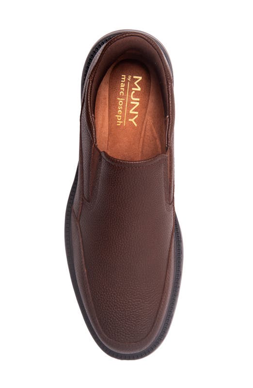 Chicago Road Hands-Free Slip On Technology  Loafers, Alternate, color, Brown Grainy Leather
