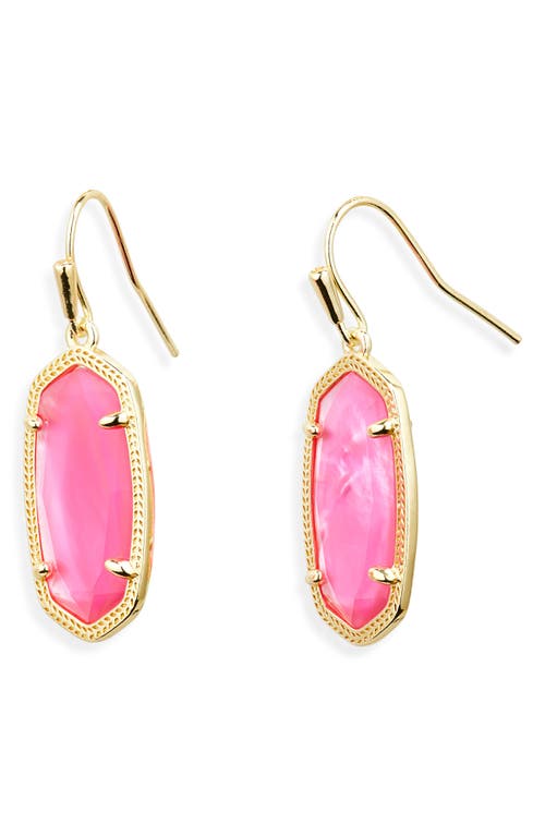 Kendra Scott Dani Stone Drop Earrings In Gold