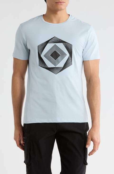 3D Abstract Graphic T-Shirt