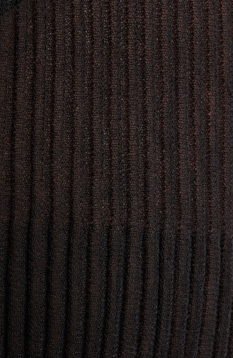 Solid & Striped The Theresa Semisheer Cover-Up Maxi Skirt, Alternate, color, Noir