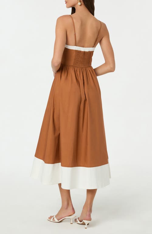 Astr The Label Contrast Detail Cotton Dress