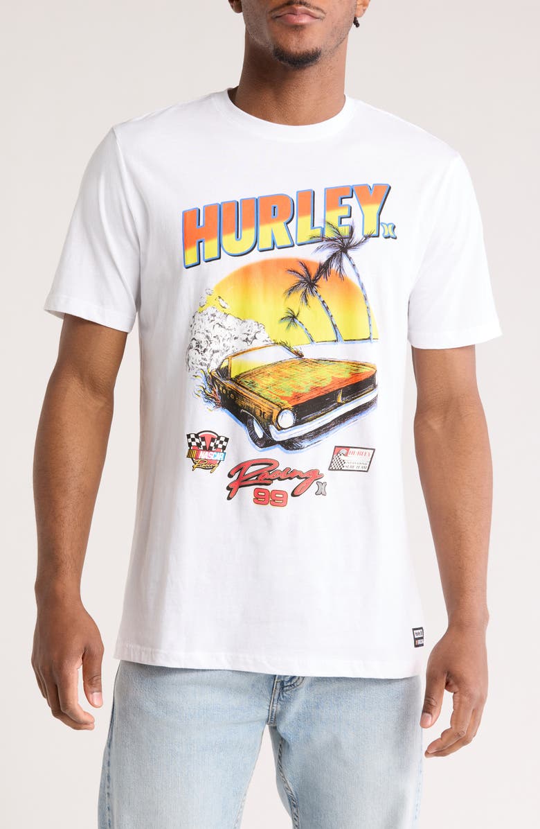 Hurley NASCAR Graphic T-Shirt, Main, color,