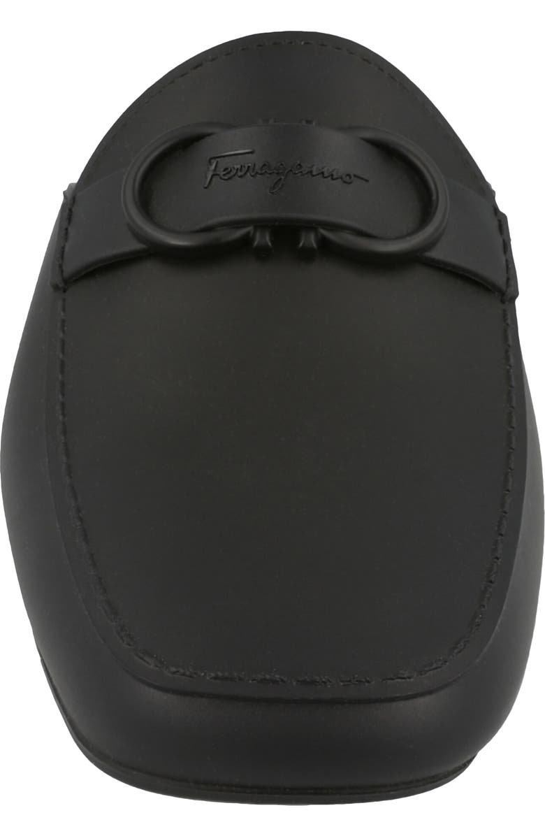FERRAGAMO Gancini Jelly Mule, Alternate, color, Black