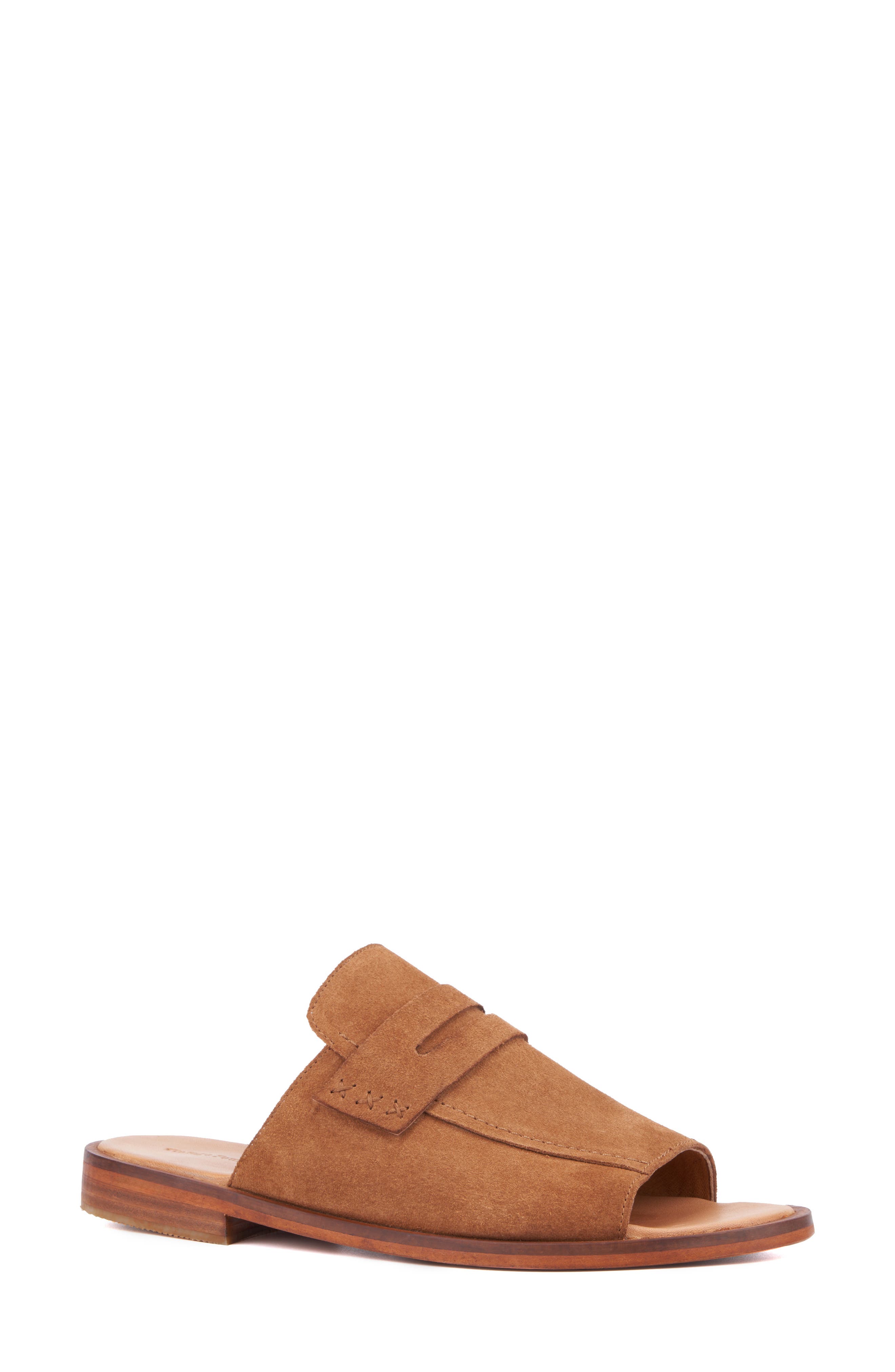 VINTAGE FOUNDRY Tracey Penny Loafer Sandal, Main, color, 