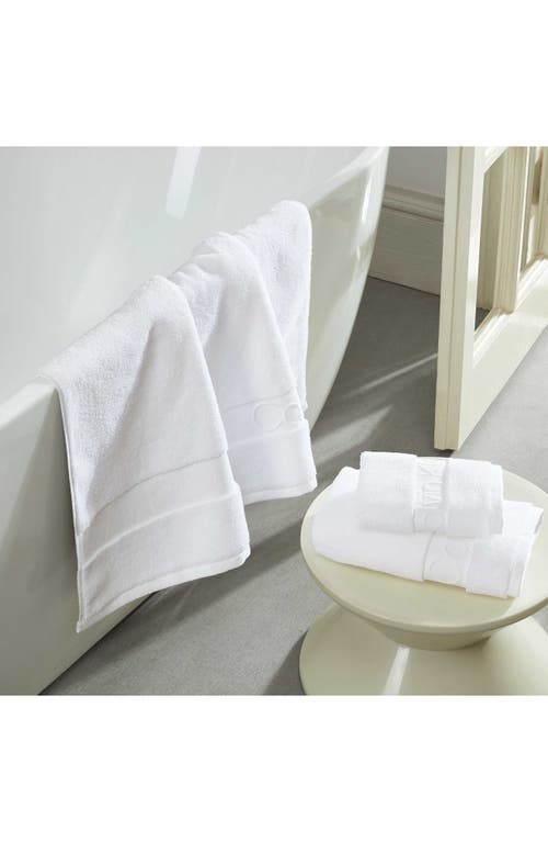 Calvin Klein Home Iconic 3-piece Towel Set In White