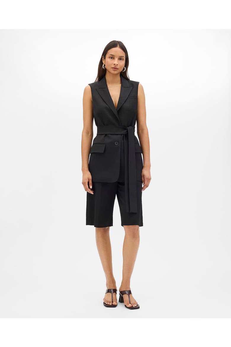 Easy Tie Vest, Main, color, Black