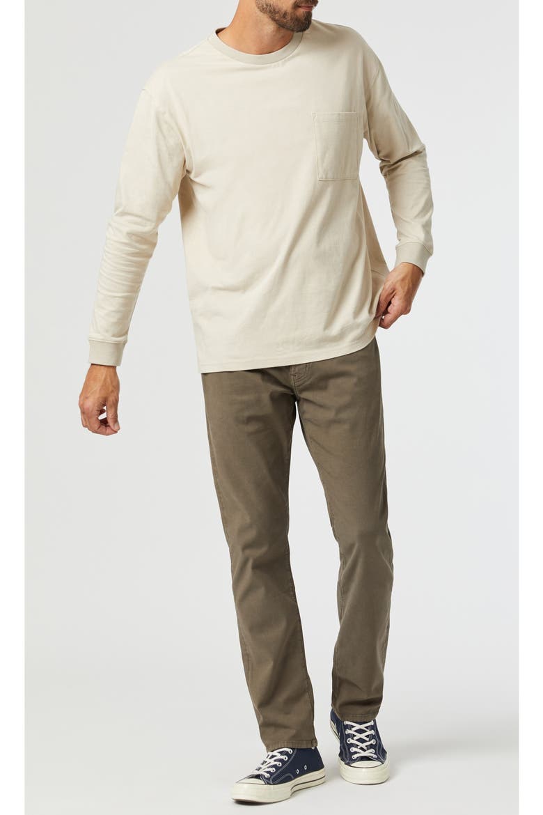 Marcus Slim Straight Leg Five-Pocket Pants, Alternate, color, CANTEEN LUXE TWILL