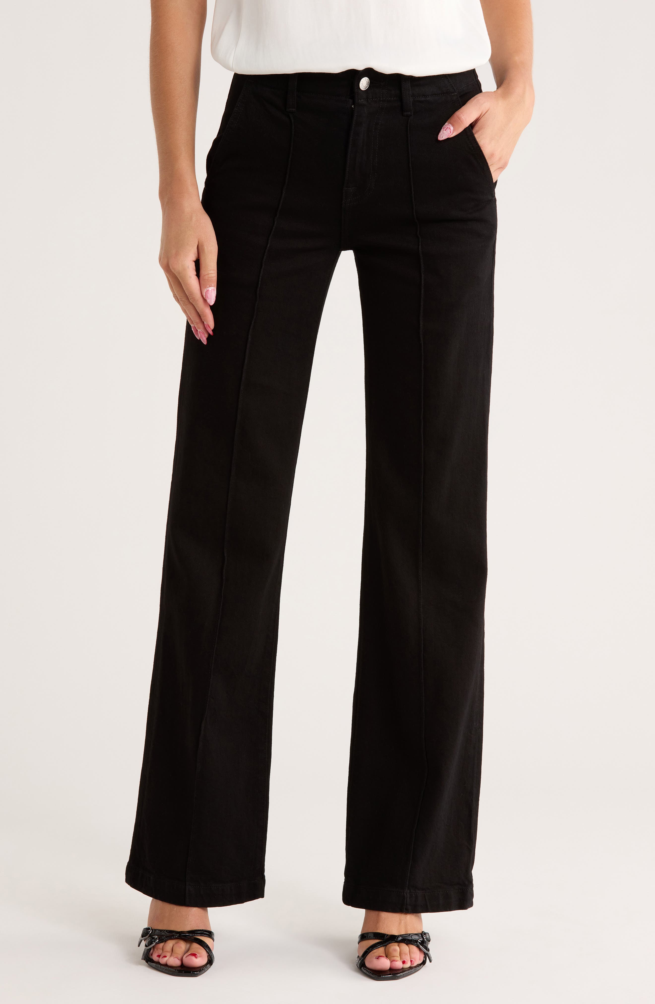 Simkhai Ansel High Waist Wide Leg Pants