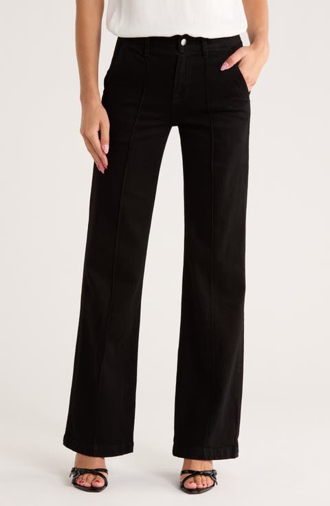 Ansel High Waist Wide Leg Pants