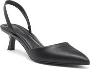 Open Edit Cammie Kitten Heel Slingback Pump