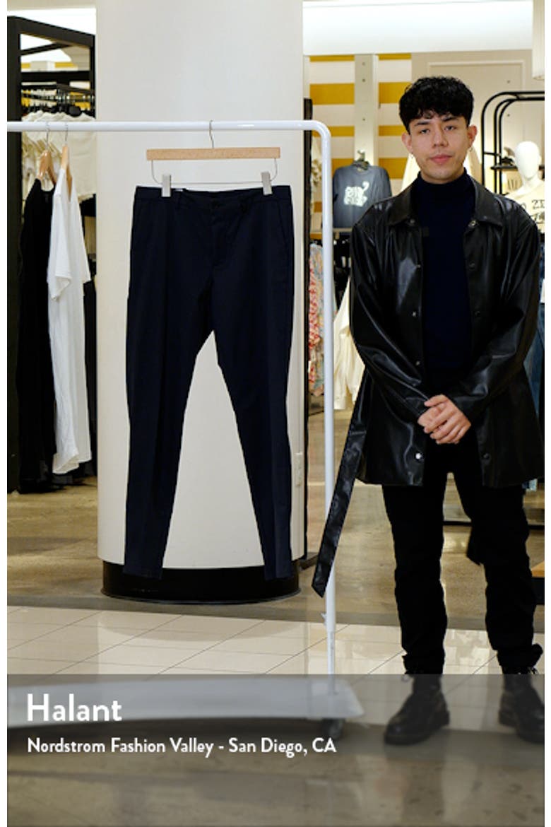 Spectre Water Repellent Slim Fit Chino Pants video