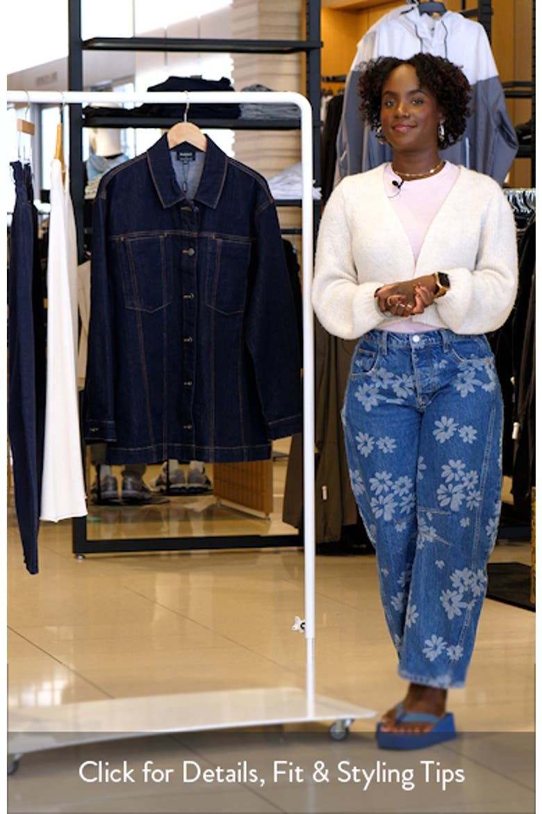 Keely Oversize Denim Jacket video
