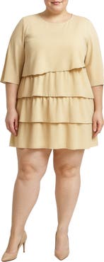 Standards & Practices Tiered Minidress