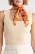 Vince Camuto Jungle Floral Square Scarf