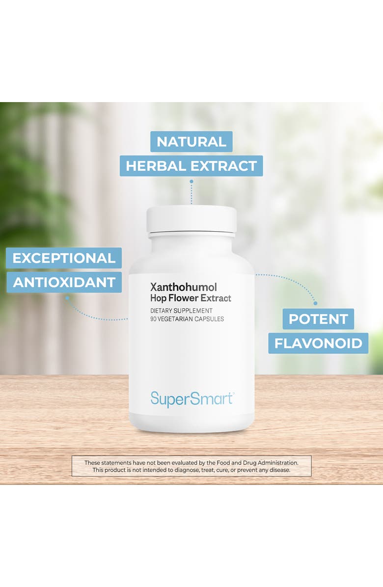 SuperSmart Xanthohumol Supplement 150mg, Alternate, color, NO COLOR