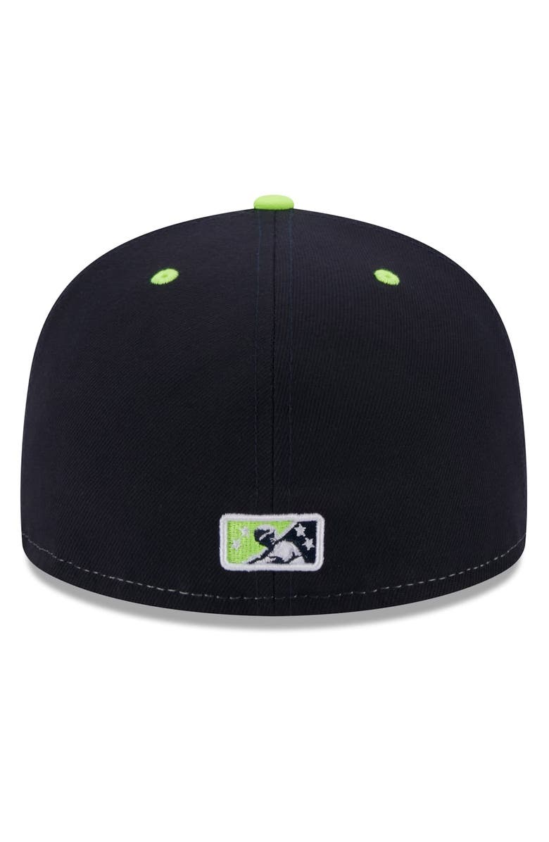 New Era Men's New Era White Columbia Fireflies Authentic Collection Alternate Logo 59FIFTY Fitted Hat, Alternate, color,