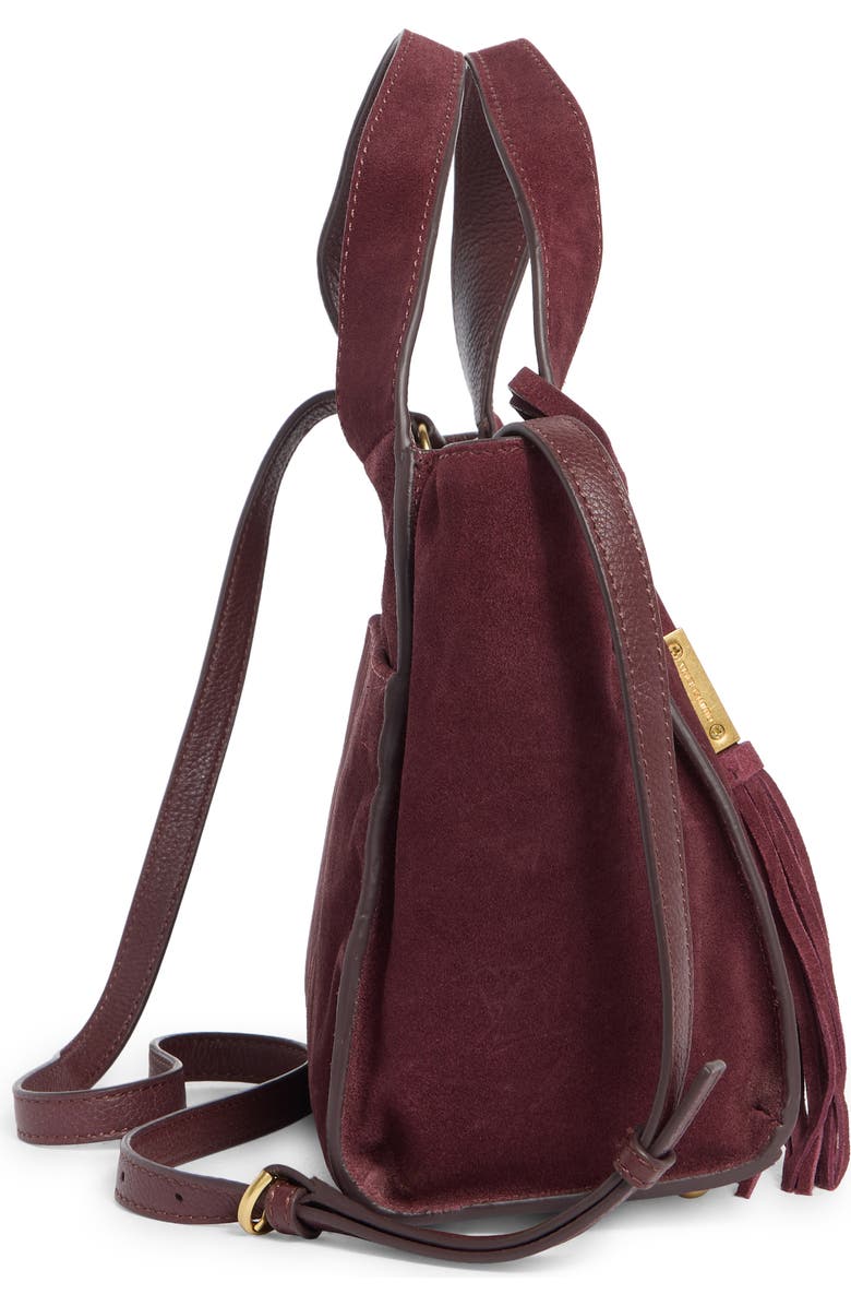 Vince Camuto Aleah Leather Satchel, Alternate, color, Red 01