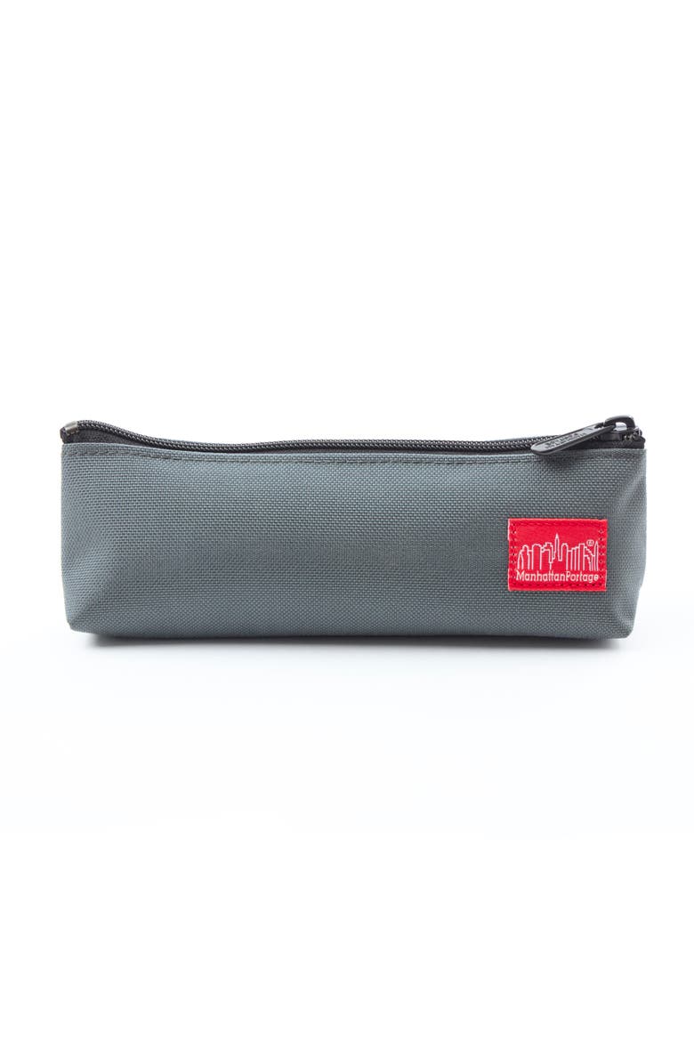 Cordura Pencil Case, Main, color, Grey