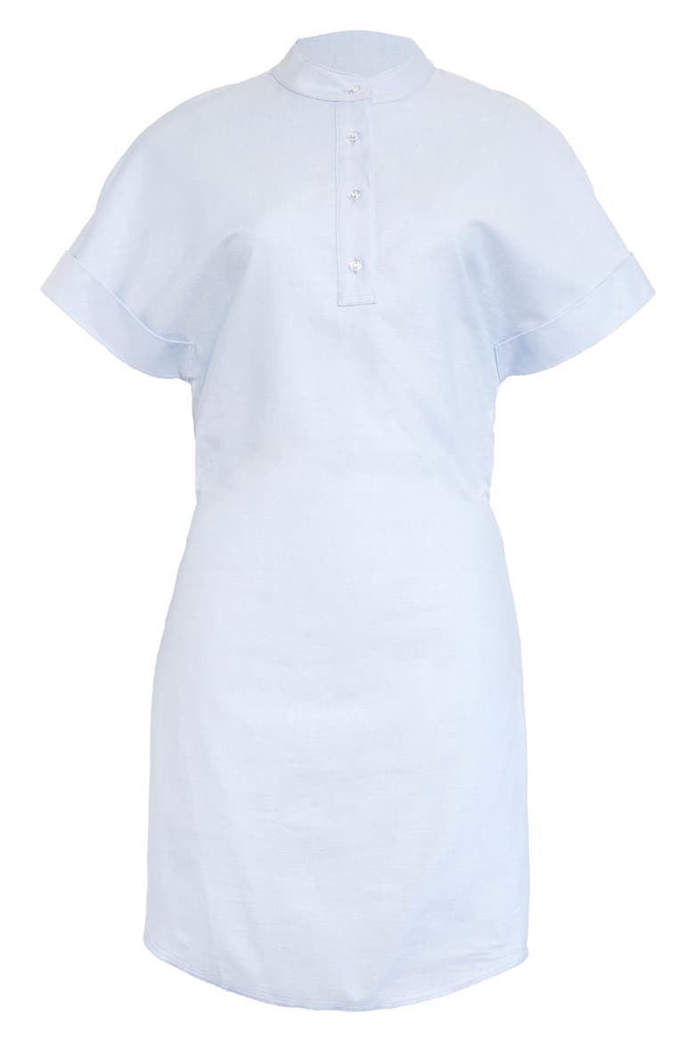 Leigh Cotton Poplin Shirtdress, Main, color, BLUE OXFORD