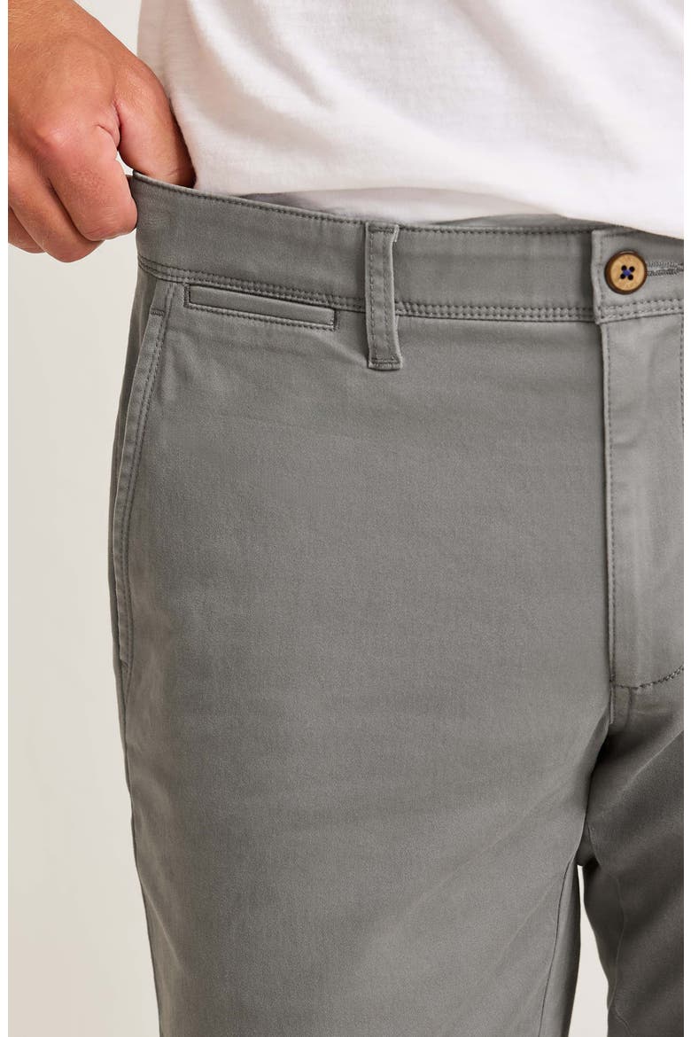 Boracay® Island Flat Front Stretch Chinos, Alternate, color, SPA STONE