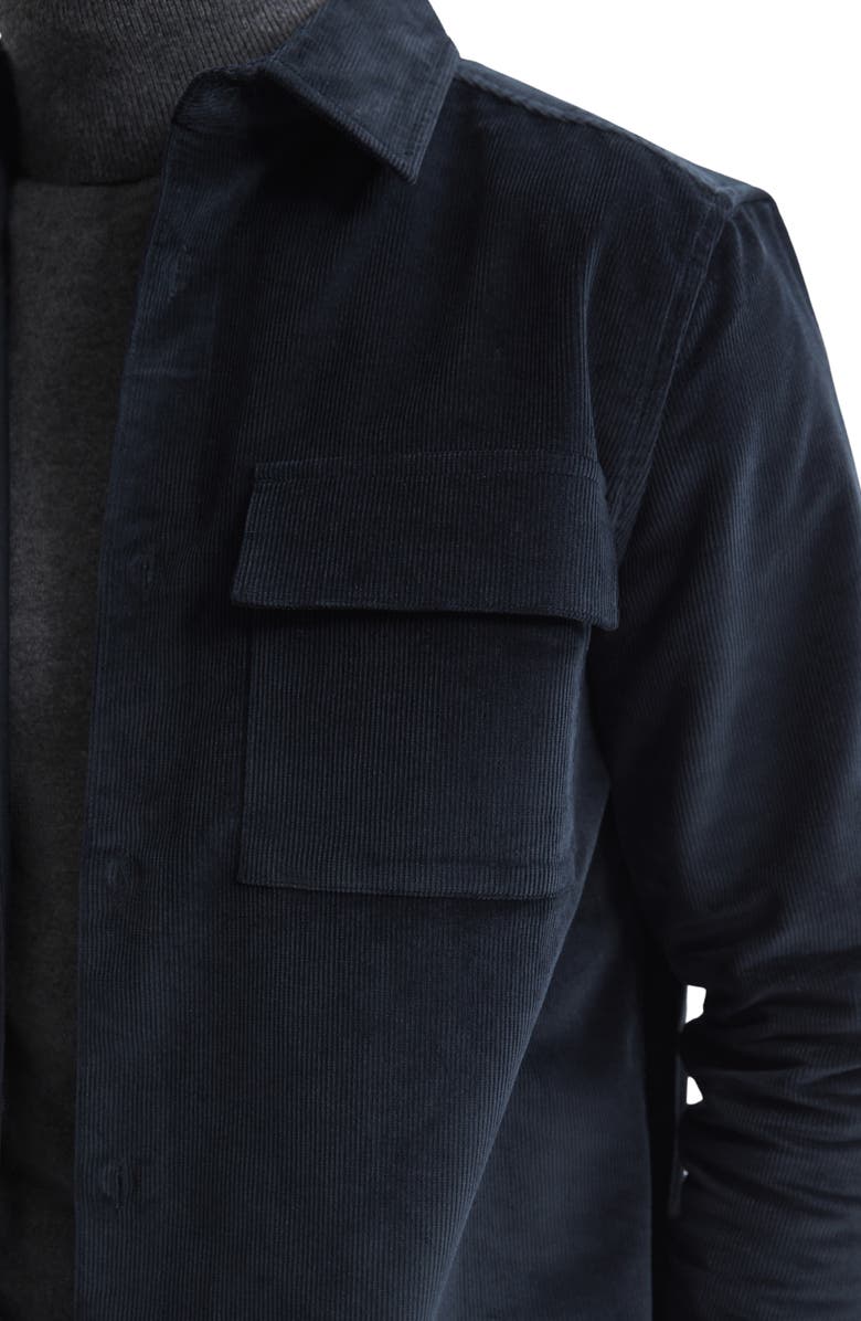 Reiss Colins Corduroy Overshirt, Alternate, color, 