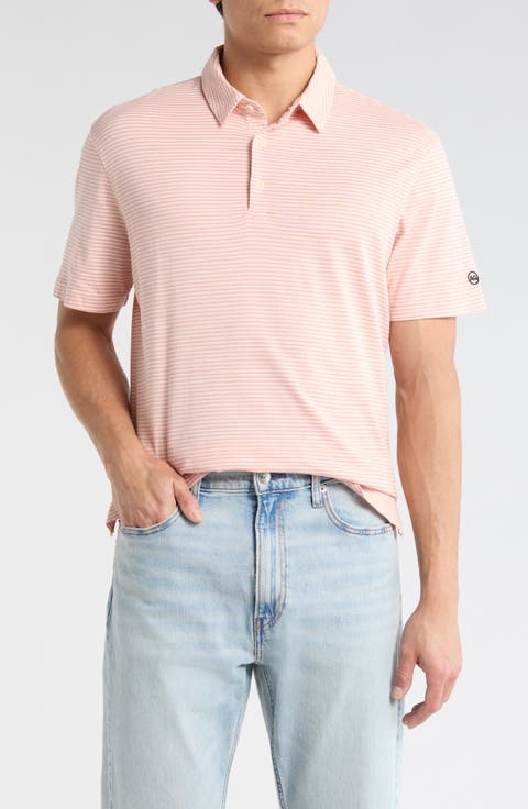 Bryce Stripe Jersey Polo