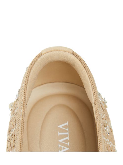 Vivaia Square-toe V-cut Flats In Brown